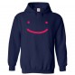 Smiley Face Classic Positive  Unisex Kids and Adults Pullover Hoodie								 									 									